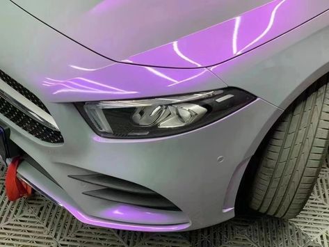 Purple Car Wrap, Lavender Car, Bling Car, Bling Car Accessories, Car Aesthetics, Purple Car, Cars Ideas, Joy Ride, Black Theme