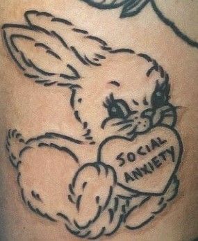 Melanie Martinez Tattoo, Martinez Tattoo, Borboleta Tattoo, Minimalist Tattoo Ideas, Bunny Tattoos, Cute Tats, Cute Little Tattoos, Tattoo Flash Art, Elegant Tattoos