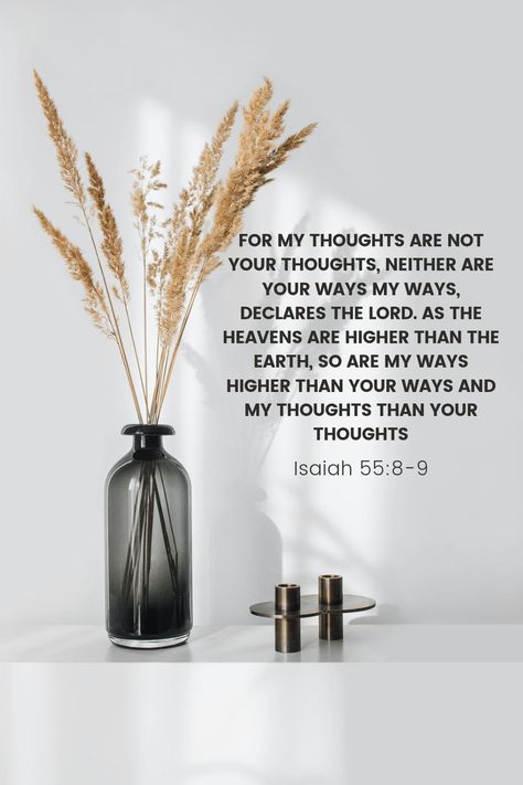 Isaiah 55:8-9 Scriptures, Isaiah 55:8-9 Wallpaper, Isaiah 55:8, Isaiah 55:8-9, God Related Quotes, Aesthetic Scripture, Bible Verse Wallpaper Iphone, Isaiah 65, Bible Quotes Background