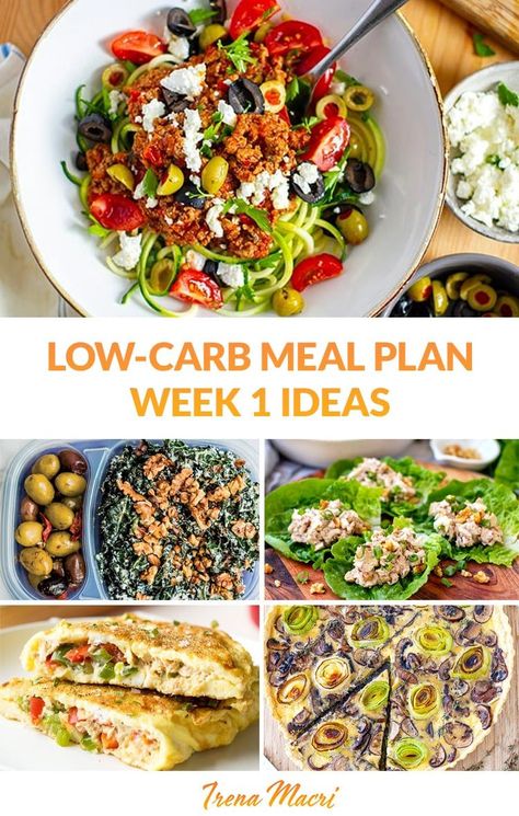 Start planning your weekly menu with these low-carb meal plan ideas including low-carb breakfast, lunch, dinner and snack options for Week 1 of our low-carb challenge. Many of these are also keto-friendly or can be modified to be even lower-carb. 2 Week Low Carb Meal Plan, Low Carb Meal Plans 30 Day, Low Carb Meal Plan 30 Day, Low Carb Diet Before And After, Modified Keto Diet Plan, Low Carb Menu For A Week, Low Carb Meal Plan Weekly, Low Carb Weekly Meal Plan, Atkins Meal Plan