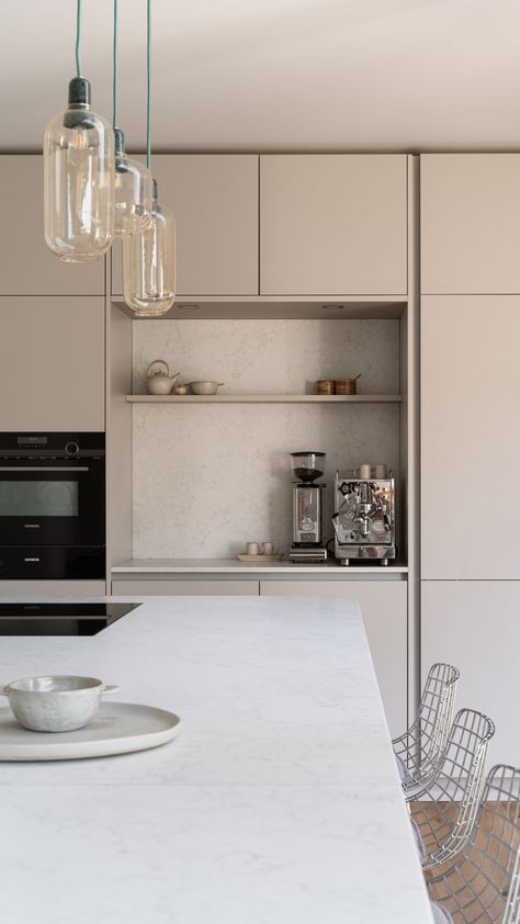 Serene sophistication: Immerse yourself in the Loenen Residence kitchen, a haven of modern design and classic coziness. A Studio Named Four crafts spaces where luxury meets functionality. #luxuryhomes #scandichic #kitchen #kitcheninspo #scandi #scandikitchen #kitcheninspiration #beigekitchen #interior #interiordesign #home #homeinspo Beige Kitchen Design, Scandi Kitchen, Scandi Interior, Abel Tasman, Beige Kitchen, Interior Concept, Kitchen Inspiration Design, Old Kitchen, Luxury Kitchens