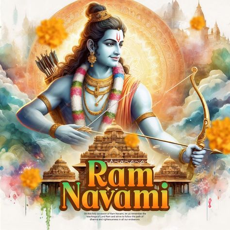 Premium PSD | Shri ram navami happy ram navami social media post template banner Shri Ram Navami, Happy Ram Navami, Ram Navami, Lord Rama, Social Media Post Template, Shri Ram, Psd Template Free, Free Psd, Psd Templates