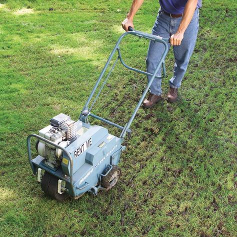 13 Ways to Prep Your Lawn and Garden for Fall Reseeding Lawn, Fall Maintenance, Organic Lawn Care, Home Maintenance Checklist, Aerate Lawn, Maintenance Checklist, Lawn Care Tips, Lush Lawn, Lawn Maintenance