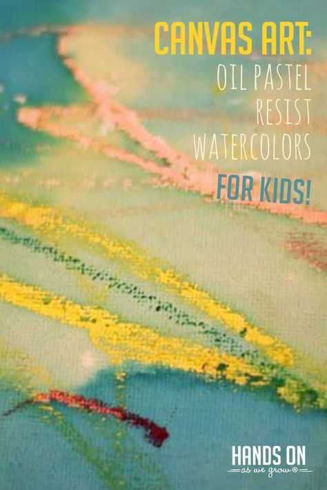 Add fancy kid-made art to your home with a creative, collaborative oil pastel resist watercolor paint activity! Oil Pastel Resist, Teaching Kids Letters, Summer Vacation Activities, Art Activities For Toddlers, Kids Watercolor, Albrecht Durer, Outdoor Activities For Kids, Easy Activities, Real Art