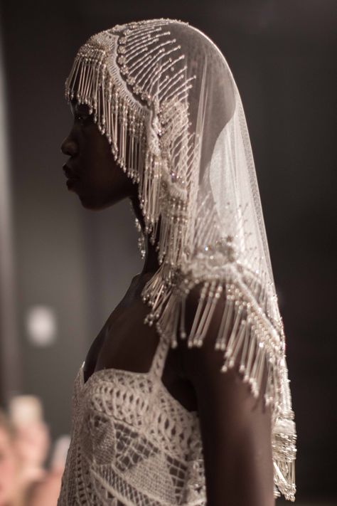 NY Spring ’18 Bridal Week Highlights
Fashion — Bridal

A shift from traditional to wildy artistic and ethereal. Naeem Khan Bridal, Bridal Veils And Headpieces, Wedding Style Inspiration, Veil Headpiece, Headpiece Jewelry, Naeem Khan, The Lane, Dream Wedding Ideas Dresses, Bridal Fashion Week