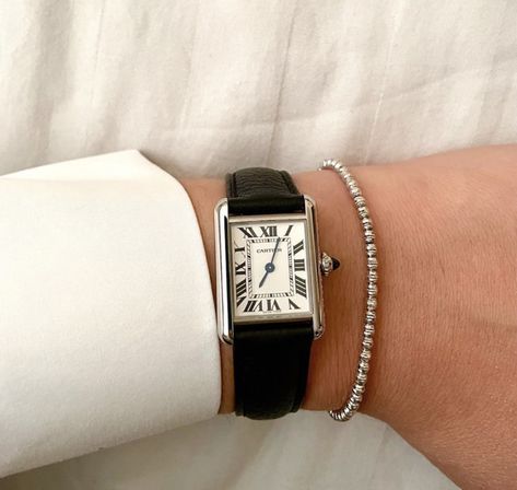 Small Cartier Watch, Cartier Watch Bracelet Stack, Cartier Leather Watch Women, Cartier Tank Silver, Classic Cartier Watch Women, Cartier Woman Watch, Cartier Tank Watch Woman Silver, Women’s Cartier Watch, Tank Cartier Woman