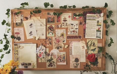 Corkboard Decor, Cork Board Ideas For Bedroom, Pinboard Ideas, Zimmer Diy, Dekorasi Kamar Tidur, Study Room Decor, Room Deco, Dreamy Room, Dream Room Inspiration