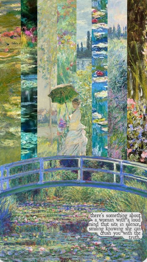 Bea Core, Fav Products, Monet Art, Monet Paintings, Aesthetic Flower, Classical Art, Ipad Wallpaper, Claude Monet, Phone Backgrounds