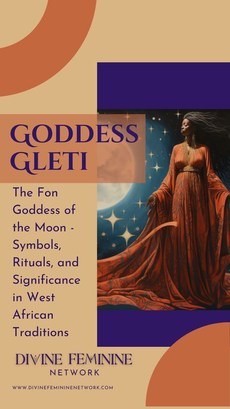 Step into the enchanting realm of West African mythologies with our latest blog post on Gleti, the Fon Goddess of the Moon. Discover the mesmerizing symbols, rituals, and profound significance she holds within the Fon tradition. Immerse yourself in the vibrant tapestry of celestial connections and deep-rooted spiritual beliefs that continue to shape this rich cultural heritage. Join us on this fascinating journey! #MoonGoddess #FonTradition #WestAfricanMythology Pomona Goddess, African Astrology, African Goddesses, African Mythology, Goddess Of The Moon, African Goddess, Moon Symbols, African Traditions, Goddess Artwork