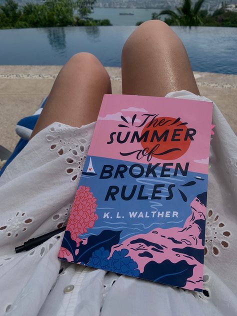 The Summer Of Broken Rules, Book Beach, Beach Reads, Summer Vibes, Pool, Reading, Books