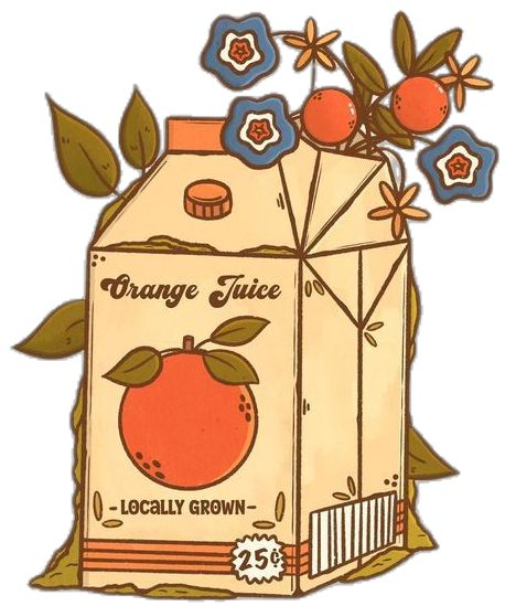 Orange Juice Carton, Cottage Core Art, Juice Carton, Drawing Things, Noah Kahan, Like Drawing, Celestial Art, Strawberry Milk, T Art