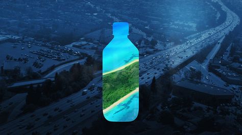 All About Water, Water Gift, Natural Mineral Water, Water Poster, Creative Advertising Design, Fiji Water, Tv Commercial, Moving Image, Water Quality