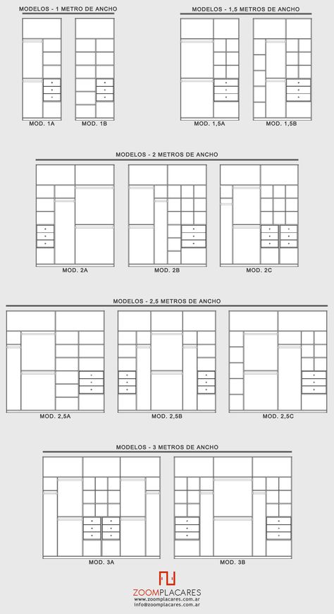 Modelos de Interiores de Placard Sliding Door Wardrobe Designs, Dressing Design, Bedroom Cupboards, Dream Closet Design, Walk In Closet Design, Closet Design Layout, Wardrobe Door Designs, Closet Renovation, Bedroom Cupboard Designs