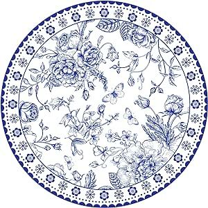 Chinoiserie Wedding Tableware, Round Placemats, Dinner Table Setting, Floral Paper, Banquet Party, Paper Place, Decorative Table, Place Mats, Gift Boutique