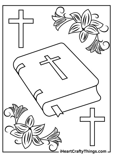 Printable Religious Easter Coloring Pages (Updated 2022) Easter Coloring Pages For Kids, Easter Coloring Pages Printable, Free Bible Coloring Pages, Bible Coloring Sheets, Jesus Coloring Pages, Sunday School Coloring Pages, Garden Coloring, Free Kids Coloring Pages, Scripture Coloring