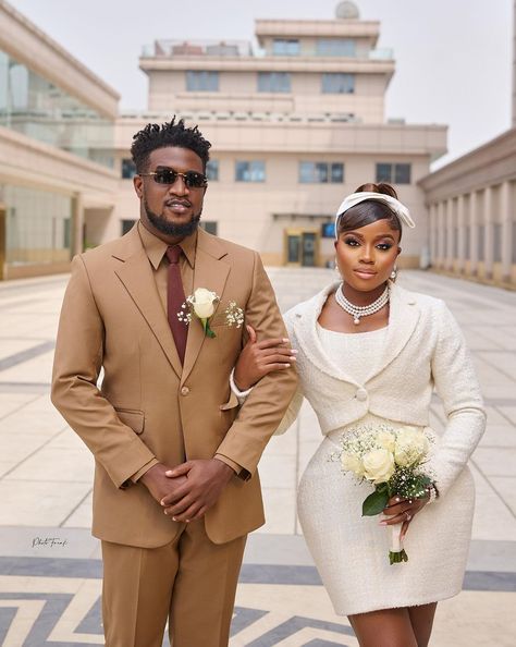 #LoveUnbeaten24: The Veekee James and Femi Wedding – Style Afrique Civil Wedding Dress Courts Brides, Aso Ebi Lace Styles 2023, Civil Wedding Dresses Classy, Lace Styles Asoebi, Civil Wedding Dresses Courts, Asoebi Lace Styles Classy, Couple Engagement Photoshoot, Veekee James, Asoebi Lace Styles