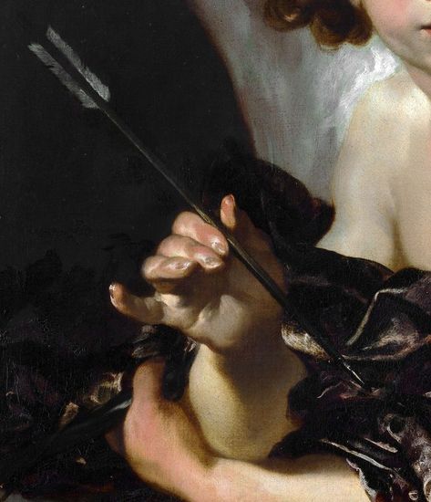 Details from Cupid by Johann Liss Aqua Regia, Rennaissance Art, Fallen Angel, Old Art, Life Drawing, Pretty Art, Pretty Pictures, Classic Art, Aesthetic Art