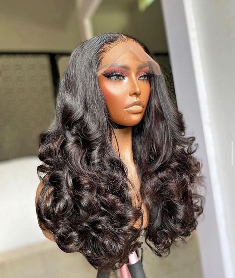 Deep Curly Wig, Front Lace Wigs, Hair Shrinkage, Hair Today Gone Tomorrow, Jerry Curl, Frontal Wig Hairstyles, Hd Lace Wig, Goddess Hairstyles, Deep Wave Hairstyles