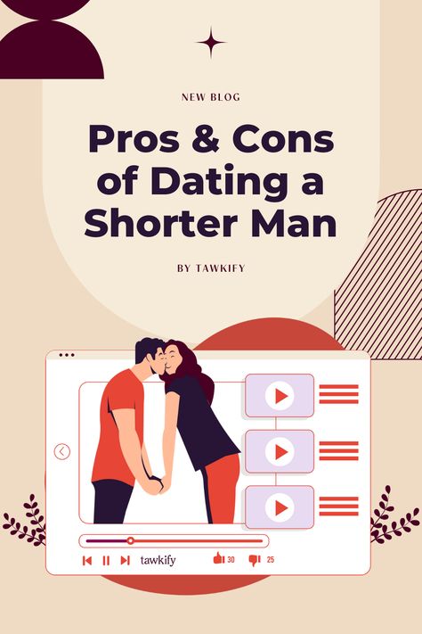 Is height a dealbreaker for you in dating? We've broken down the pros and cons of dating a shorter man for a fresh perspective. Don't miss out on a great connection because of societal norms Dating A Shorter Man, Dating Shorter Men, Dating A Guy Shorter Than You, Pros And Cons List Relationship, Napoleon Complex, Pros And Cons List, Societal Norms, Fresh Perspective, Dating World