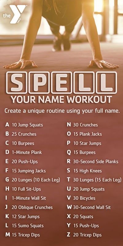 Do this when you are bored Your Name Workout, Abc Workout, Name Workout, Spell Your Name Workout, Workout Names, Ab Workout With Weights, Best Abdominal Exercises, Ab Workout Plan, Spell Your Name