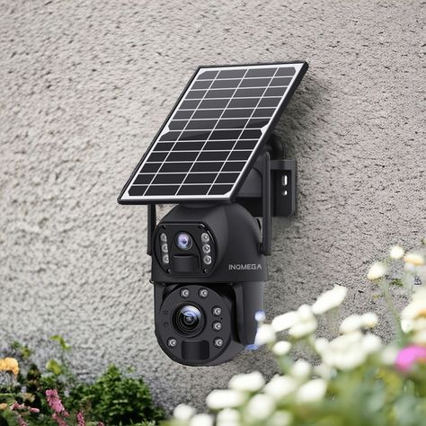 Upgrade your security and surveillance game with the 8MP Solar-Powered Security 4K Camera featuring 10X Optical Zoom. This advanced camera system boasts dual sensors, exceptional night vision, and versatile monitoring options to ensure the safety and security of your property. With innovative features like PIR human body induction and mobile app control, this camera offers unparalleled functionality for both residential and commercial use. Embrace the future of sustainable technology with ... Solar Powered Fountain, Solar Camera, Home Setup, Sensor Lights, Sustainable Technology, Logo Design Video, Solar Power Bank, 4k Camera, Motion Sensor Lights