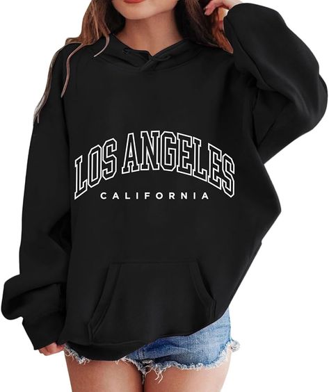 Generic Girls Sweaters 10-12 California Hoodies For Girls Letter Print Graphic Sweatshirt Hooded Long Sleeve Casual Loose Pullover Tops For 4-14 Years a01-Pink 11-12 Years at Amazon Women’s Clothing store Hoodies For Teens, Hoodies Graphic, Print Outerwear, Girls Hoodies, Girls Sweatshirts, Sweatshirt Girl, Solid Hoodie, Hoodie Graphic, Oversize Pullover