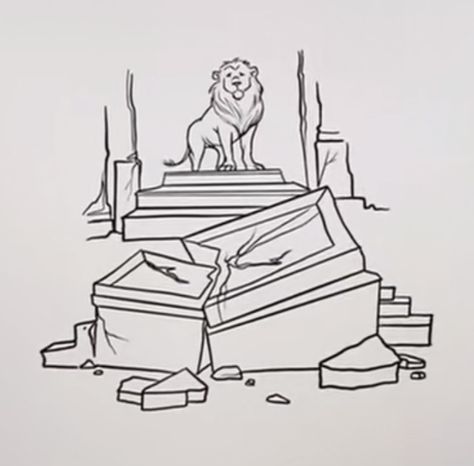 Narnia Minimalist Tattoo, Narnia Easy Drawings, Narnia Art Drawing, Narnia Wardrobe Tattoo, Aslan Narnia Drawing, Chronicles Of Narnia Drawings, Chronicles Of Narnia Tattoo Ideas, Narnia Doodles, Aslan Narnia Tattoo