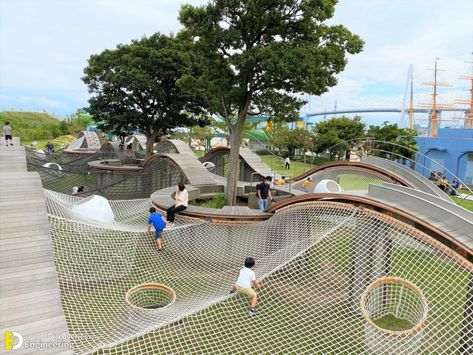 Net Architecture, Playgrounds Architecture, Urban Ideas, Urban Playground, Resort Architecture, Amazing Homes, Sport Park, Children Park, Architecture Model House