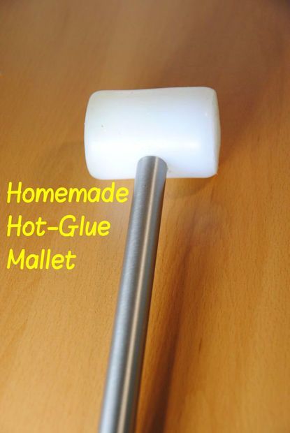 Picture of Make Your Own Hot-Glue Mallet! (Rubber Hammer) | DIY Woodworking Tools #4 Woodworking Tools Router, Woodworking Garage, Used Woodworking Tools, Woodworking Tools Storage, Antique Woodworking Tools, Woodworking Tools Workshop, Essential Woodworking Tools, Woodworking Storage, Best Woodworking Tools