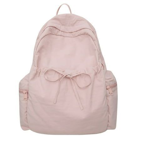 Coquette Backpack, New Backpack, Bow Backpack, Backpack Japanese, Pretty Backpacks, Cute Backpacks For School, Happy School, Pretty School Supplies, Small Backpack Purse