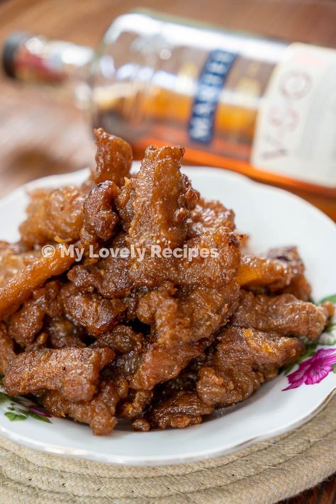 Grandma's Hakka Zhar Yoke Burnt Ends Pork Belly, Hakka Recipe, Chinese Cuisine Recipes, Pork Spareribs, Singaporean Food, Nyonya Food, Pork Jerky, Recipe For Pork, Fried Pork Belly