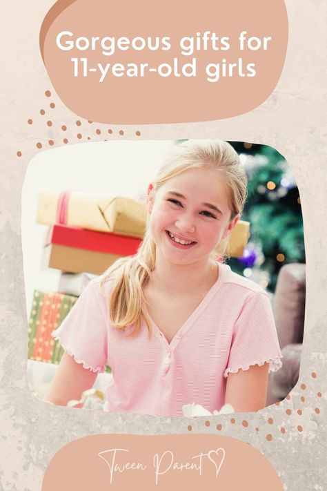 Perfect gifts for your 11-year-old girl. Unique ideas to appeal to the maturing tween girl, from sporty to tech and creative, we have 30+ ideals for 11 year-old girl presents | Give your 11-year-old girl a gift she'll cherish | Present for an 11-year-old | Christmas ideas for an 11-year-old | Tween girl gift | tweenparent.com Gifts For 11 Year Girl, Girl Presents, Chrismas Gifts, Presents For Girls, Old Christmas, Christmas Gifts For Girls, Sporty Girls, Diy For Girls, Birthday Gifts For Girls