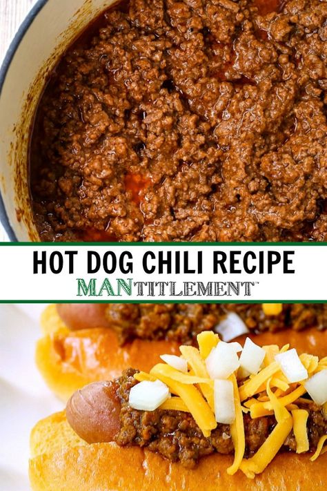 Homemade Chili Recipe For Hotdogs, Chili For Hot Dogs Recipes Easy, Low Sodium Hot Dog Chili, Turkey Chili For Hot Dogs, Homemade Chili For Hotdogs Easy, Sweet Chili For Hotdogs, Chili For Chili Dogs Homemade, Chill Dog Recipe, Chilli For Hotdogs