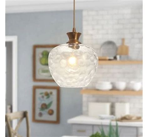 single pendant light fixtures kitchen island - Search Shopping White Kitchen Gold Accents, Pendant Light Fixtures Kitchen, Dining Room Ceiling Lights, Modern Farmhouse Lighting, Gold Pendant Lighting, Bathroom Pendant, Dome Pendant Lighting, Island Pendant Lights, Glass Lampshade