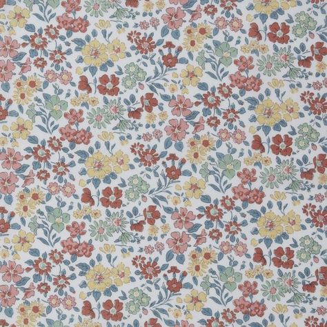 Liberty Fabrics Annabella Yellow Tana Lawn Fabric | JOANN Spring Sewing, Liberty Fabrics, Easter Fabric, Pastel Print, Quilting Inspiration, Lawn Fabric, Kids Fabric, Spring Fabric, Liberty Fabric