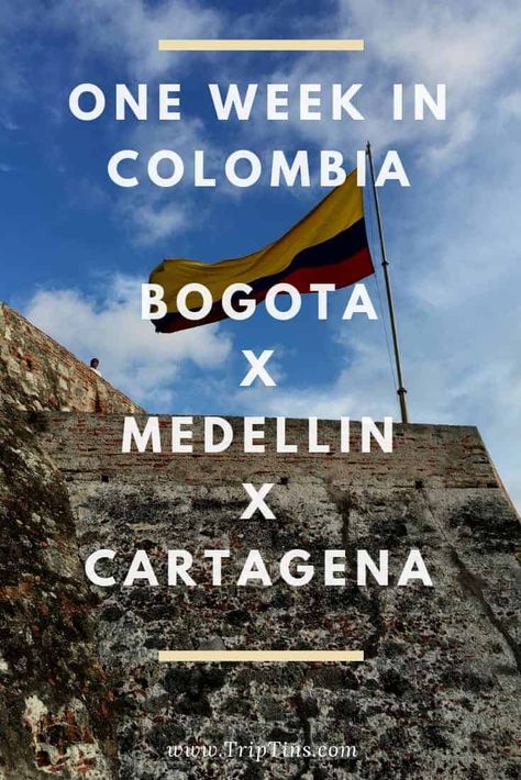 One Week In Colombia, Columbia Itinerary, Bogota Itinerary, Medellin Itinerary, Columbia Trip, Colombia Vacation, Colombia Itinerary, Columbia South America, Colombia Trip