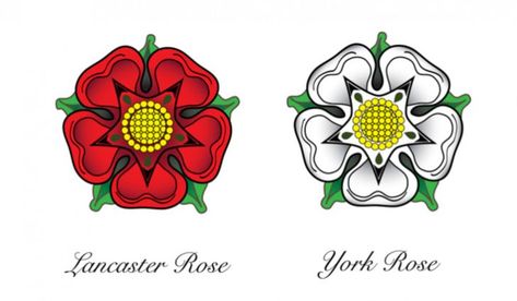 What was the War of the Roses? Chest Ideas, Cat Stain, Two Roses, Roses Tattoo, Uk History, Rose Quilt, Tudor History, Rose Illustration, Tudor Rose