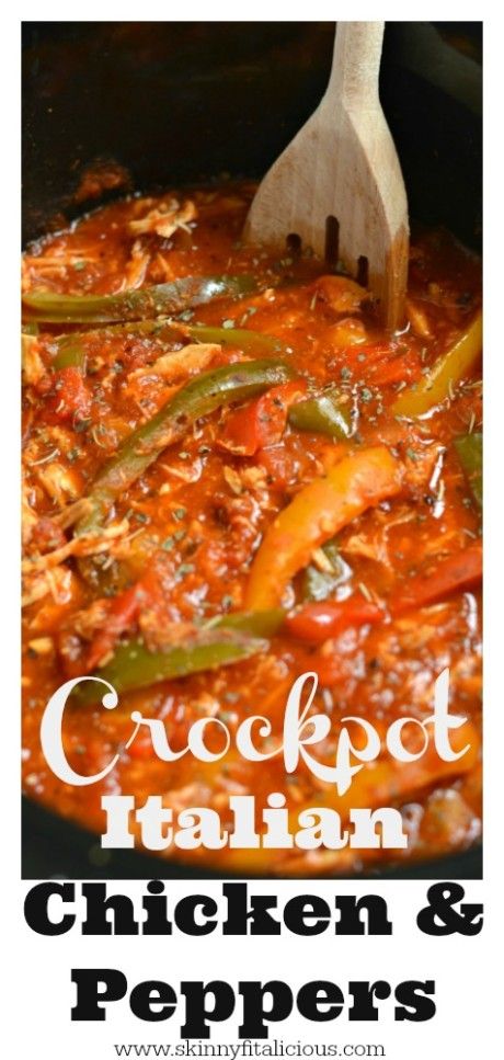 Chicken Recipes Italian, Crockpot Italian Chicken, Chicken And Peppers, Crockpot Italian, Italian Chicken Crockpot, Chicken Crockpot Recipes Healthy, Recipes Italian, Paleo Crockpot, Italian Chicken