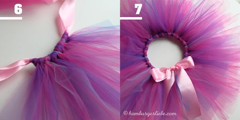 Hamburger Liebe: Tutorial Tuesday: Elternzeit-Blog-Vertretung für Julia und ein Tutu-DIY ohne Nähen! Tutu Diy, Make A Tutu, Diy Tutus, Baby Dress Diy, Tutu Tutorial, Trendy Sewing Projects, Diy Tutu, Trendy Sewing Patterns, Sewing Clothes Women