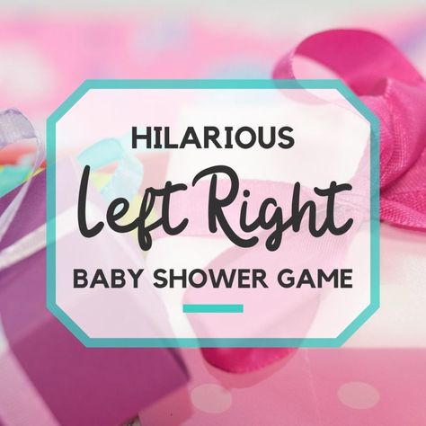 Left Right Baby Shower Game Free, Right Left Baby Shower Game, Baby Shower Left Right Game, Baby Shower Price Is Right Game, Left Right Baby Shower Game, Left Right Game, Baby Shower Game Prizes, Baby Shower Balloon Decorations, Funny Baby Shower Games