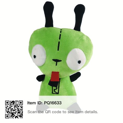 Invader Zim Plush, Gir Invader Zim, Dog Doll, Cartoon Toys, Room Stuff, Kawaii Plush, Invader Zim, Christmas Gifts Toys, Plush Dog Toys