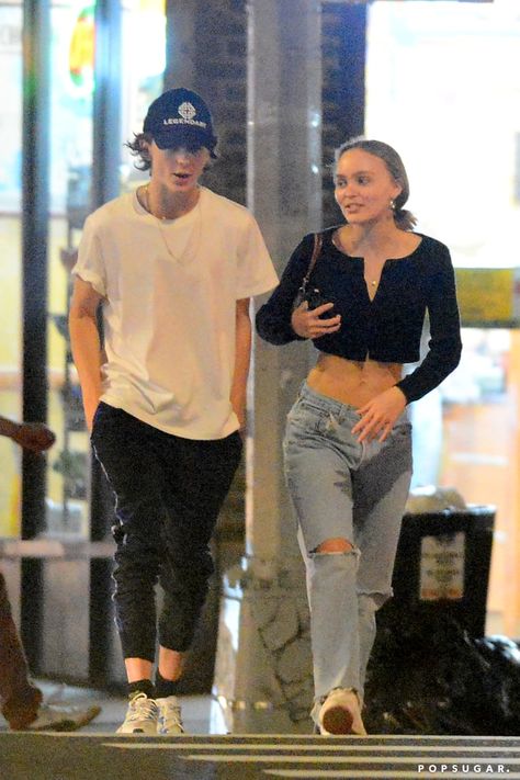 Lily Rose Depp Style, Vinnie Hacker, Timmy T, Paparazzi Photos, Famous Couples, Looks Street Style, Lily Rose Depp, Photo Couple, Lily Rose