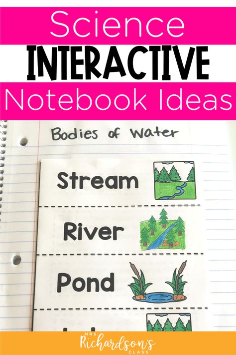 Engage your first-grade students in hands-on learning with these interactive science notebook activities! Explore a variety of science concepts while developing critical thinking and observation skills. With foldables, flip books, graphic organizers, and more, your first grade students will love this Science Interactive Notebook Bundle. Get your little scientists excited about learning! Science Notebook Ideas, Science Notebook, Interactive Notebook Activities, Interactive Science, Science Journal, 1st Grade Science, Science Notebooks, Interactive Science Notebook, 5th Grade Science