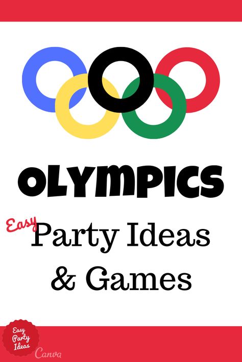 Olympics Party Ideas, Olympic Party Games, Office Olympics, Olympic Theme Party, Olympics Party, Olympic Idea, Olympic Theme, Circus Carnival Party, Olympic Party