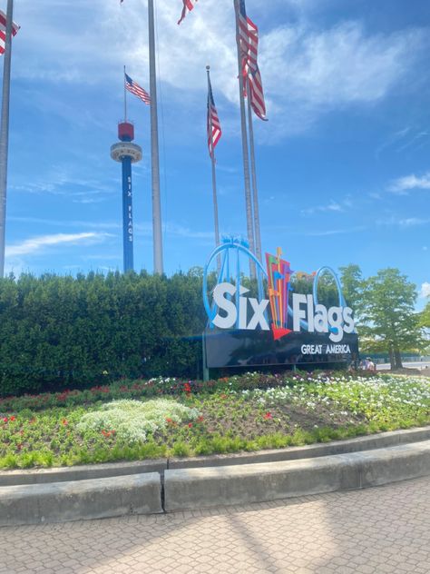 Sixflags Mexico, Six Flag, Life In Usa, Sweet Sixteen Birthday Party Ideas, Fair Rides, Summer Challenge, Great America, Photobooth Pictures, Park In New York