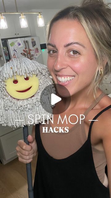 Heather Rhodes on Instagram: "SPIN MOP HACKS! Comment “MOP HACK” for all the links!  1- @ocedarclean meets @scrubdaddy for a more powerful clean  2- adhesive rolling wheels to your buckets  3- extra bucket to put inside to help with clean water  4- wash both in your washing machine   I use 1 bucket full of hot hot water & 1 tbsp of powdered tide   Love ya!" Deep Clean Mop Solution, Best Mops Cleaning, How To Clean Walls With Spin Mop, Cleaning Walls With Spin Mop Recipe, Ocedar Mop Hack, Mop Water Recipe, Mopping Walls, O Cedar Spin Mop Cleaning Solution, Cleaning Walls Hacks