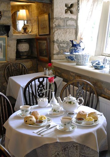 The Bridge Tea Rooms English Tea Room Interior, Vintage Tea Rooms, Retro Cafe, Tea Quotes, British Tea, Tea Rooms, Afternoon Tea Parties, Cream Tea, Cottage Interiors