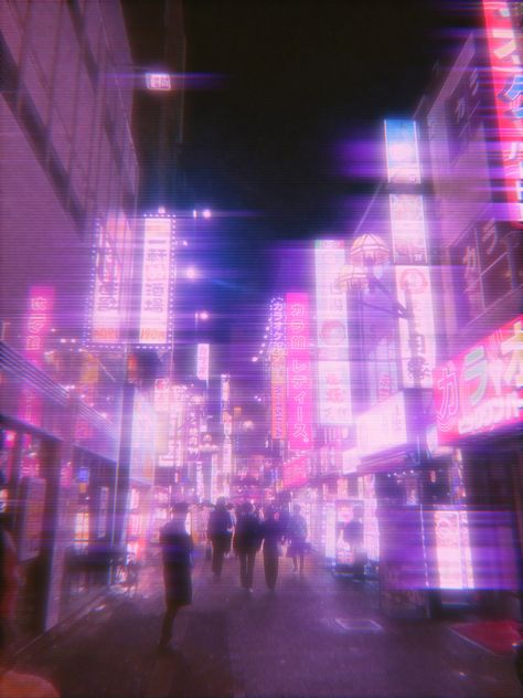 City Pop Aesthetic Icon, Night In Japan Aesthetic, Pink Urban Aesthetic, Y2k Tokyo Aesthetic, Pastel Night Aesthetic, Y2k Night Aesthetic, Pink Tokyo Aesthetic, Tokyo Cyberpunk Aesthetic, Cyberpunk Pink Aesthetic