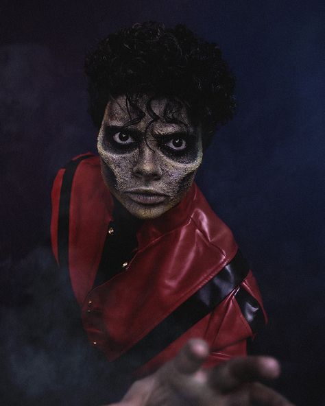 Thriller Zombie Makeup, Thriller Makeup, Michael Jackson Makeup, Halloween Sfx Makeup, Thriller Halloween, Halloween Sfx, Ben Nye Makeup, Scar Wax, Nye Makeup