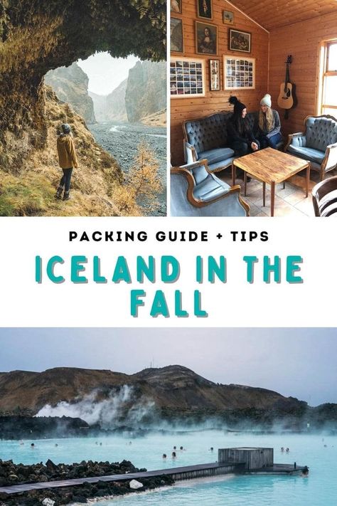 Get a complete Iceland packing list for fall including what to wear in Iceland in the fall and what to bring to Iceland in the fall. This womens packing list for Iceland in fall will give you a complete Iceland packing guide so you don't arrive only to find you left something at home. | iceland packing list september | iceland packing list october | iceland packing list fall | what to pack for iceland in fall | what to pack for iceland in september | what to pack for iceland in october What To Pack For Iceland In October, Packing For Iceland In October, What To Pack For Iceland In September, Packing For Iceland In September, Iceland October Packing List, What To Wear In Iceland In September, What To Wear In Iceland In October, Iceland Packing List Fall, Norway Packing List Fall